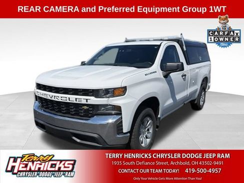 Used 2021 Chevrolet Silverado 1500 W/T w/ WT Fleet Convenience Package RWD image 1