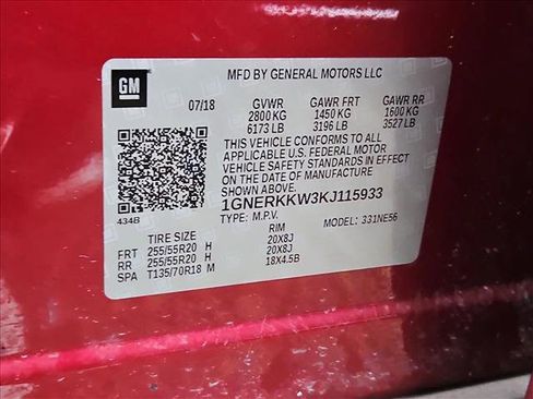 Used 2019 Chevrolet Traverse Premier w/ Driver Confidence II Package image 17