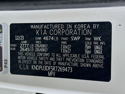 Used 2024 Kia Sportage LX image 12