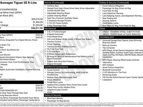 Used 2023 Volkswagen Tiguan SE R-Line FWD image 5