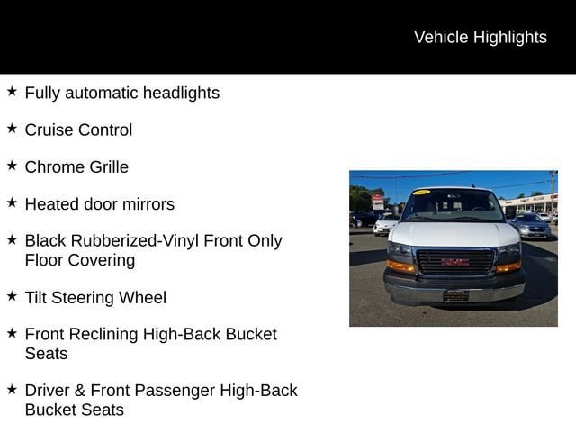 Used 2025 GMC Savana 2500 w/ Driver Convenience Package RWD image 17