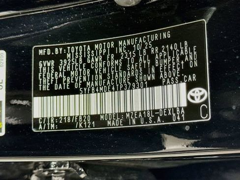 Certified 2026 Toyota Corolla LE FWD image 31