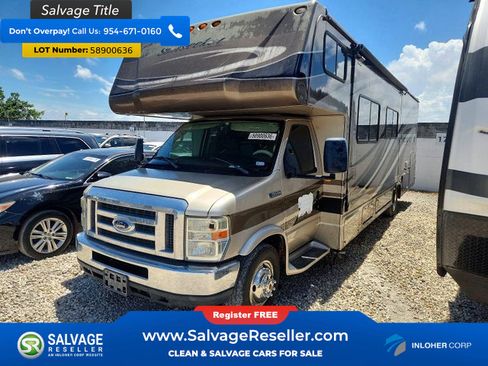 Used 2011 Ford E-450 and Econoline 450 Super Duty w/ Motorhome Prep Pkg RWD image 3