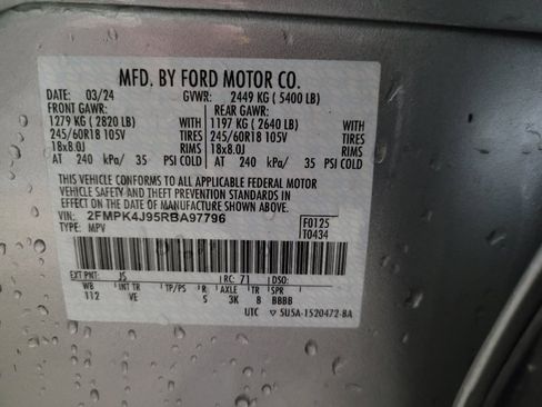 Used 2024 Ford Edge SEL image 33