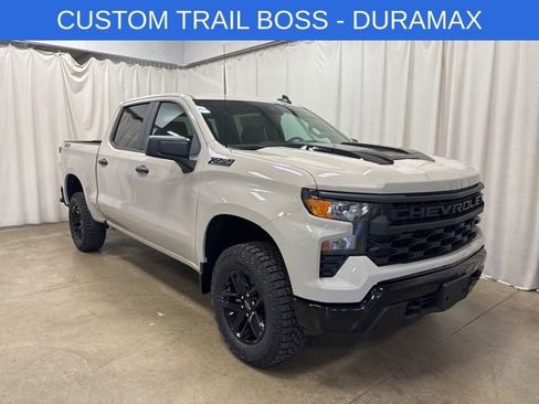 New 2026 Chevrolet Silverado 1500 Custom Trail Boss w/ Dark Appearance Package AWD/4WD image 1