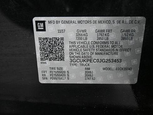 Used 2018 Chevrolet Silverado 1500 Custom w/ Custom Value Package image 18