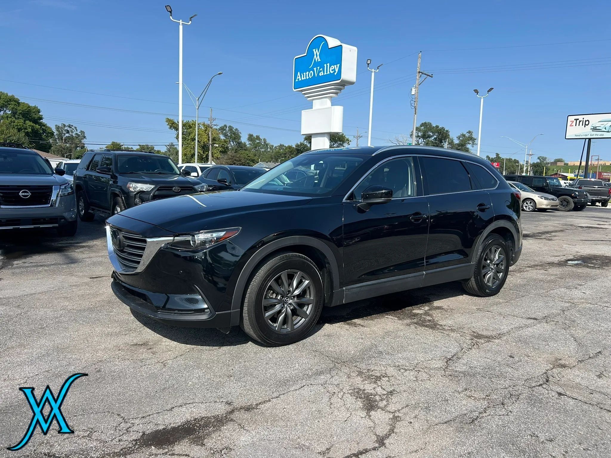 Used 2021 MAZDA CX-9 Touring w/ Touring Premium Package AWD/4WD image 3