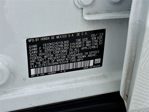 Certified 2024 Honda HR-V LX image 27