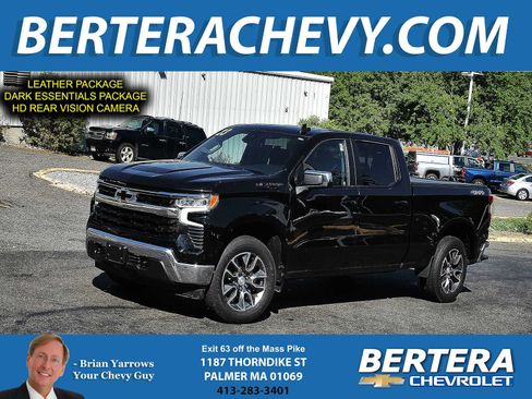 Used 2023 Chevrolet Silverado 1500 LT w/ Leather Package AWD/4WD image 1