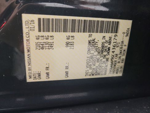 Used 2016 Nissan Maxima SR FWD image 33