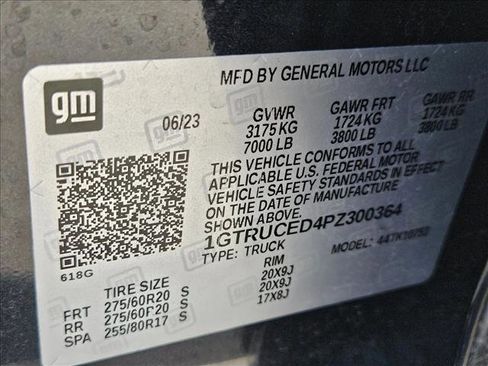 Used 2023 GMC Sierra 1500 Elevation AWD/4WD image 22