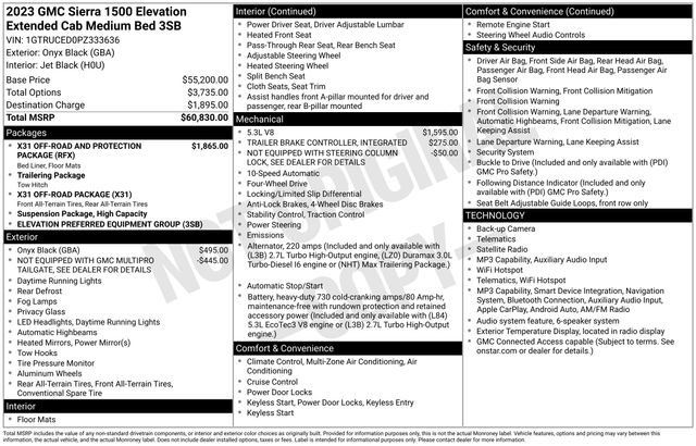 Certified 2023 GMC Sierra 1500 Elevation AWD/4WD image 5