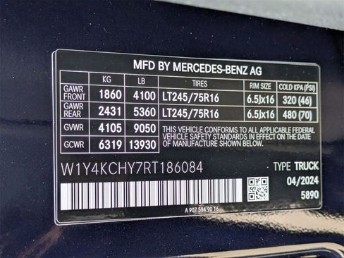 Certified 2024 Mercedes-Benz Sprinter 2500 image 15