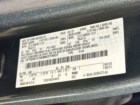 Used 2021 Ford F150 XLT w/ Equipment Group 302A High RWD image 39