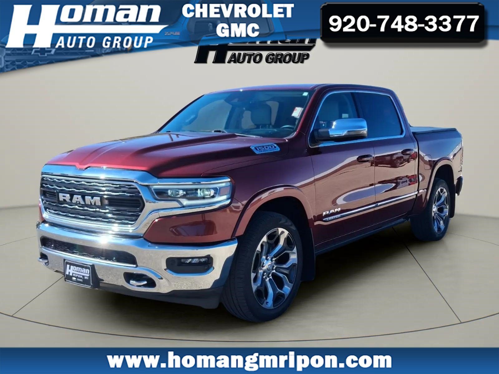 Used 2023 RAM 1500 4x4 Crew Cab Limited image 1