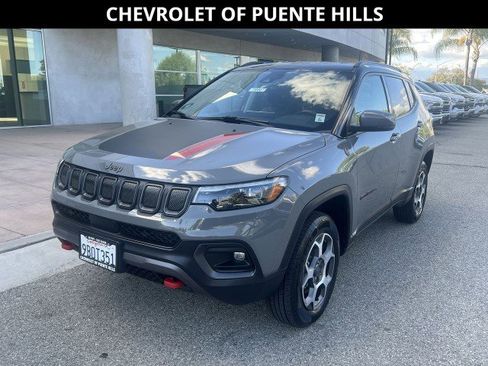 Used 2022 Jeep Compass Trailhawk w/ Trailhawk Elite Group image 34