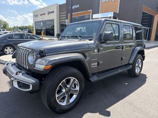 Used 2022 Jeep Wrangler Unlimited Sahara w/ LED Lighting Group AWD/4WD 360° Tour