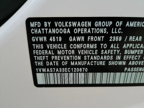 Used 2014 Volkswagen Passat 1.8T Wolfsburg Edition image 47