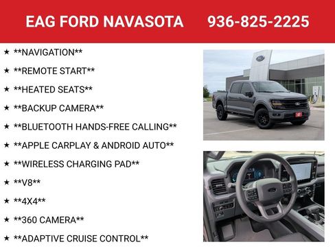 New 2026 Ford F150 XLT w/ Equipment Group 302A MID AWD/4WD image 4