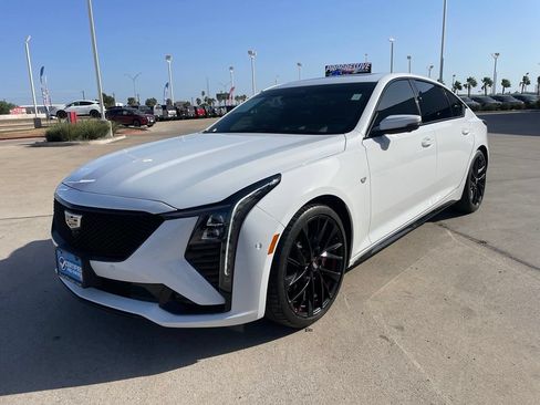 Used 2025 Cadillac CT5 Sport w/ LPO, Red Accent Package RWD image 2