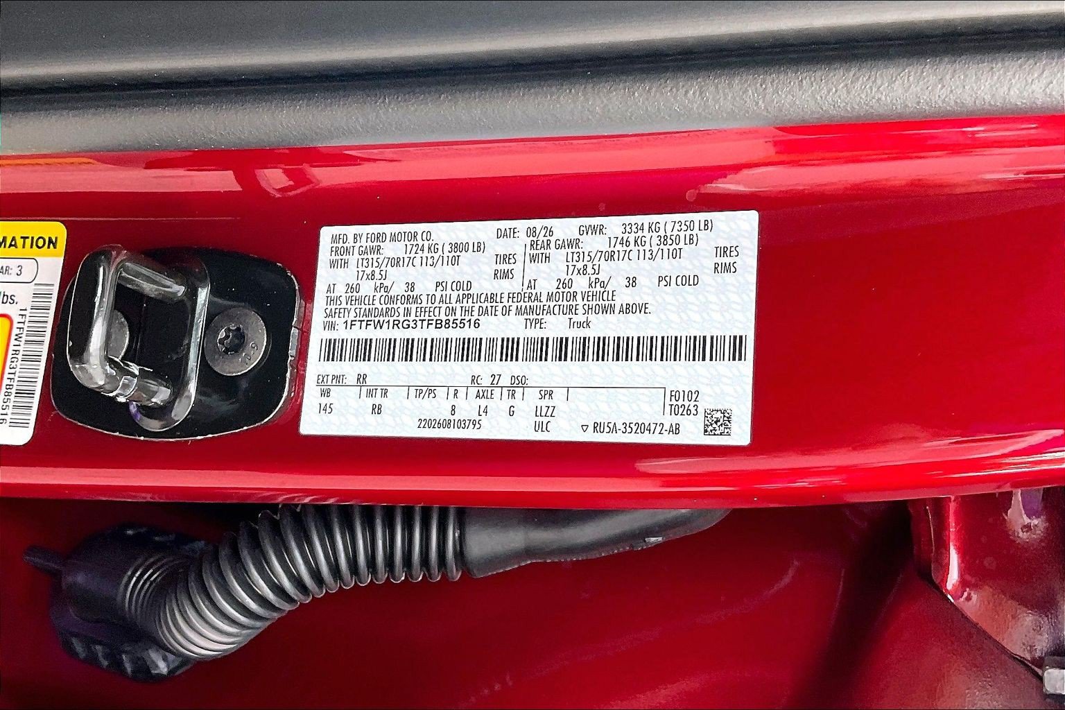 New 2026 Ford F150 Raptor AWD/4WD image 13