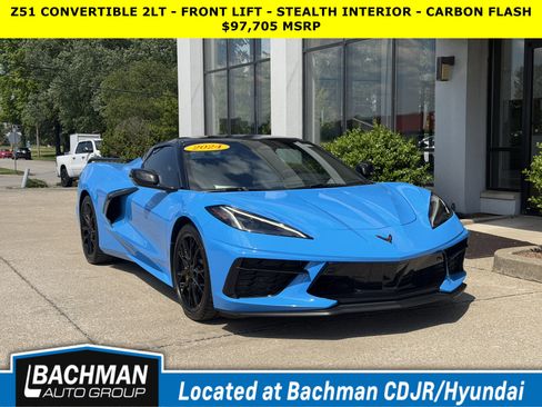 Used 2024 Chevrolet Corvette Stingray Preferred Conv w/ Z51 Performance Package RWD image 1