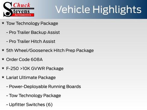 Used 2023 Ford F250 Lariat w/ Lariat Ultimate Package AWD/4WD image 17