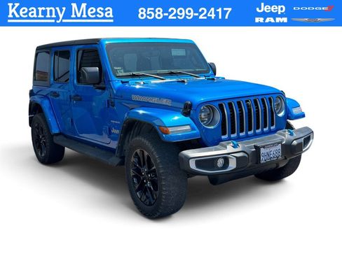 Used 2023 Jeep Wrangler Unlimited Sahara w/ Cold Weather Group AWD/4WD image 1