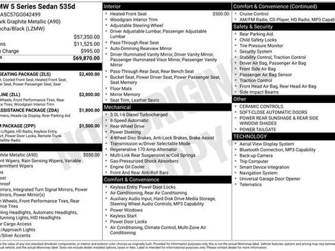 Used 2016 BMW 535d Sedan image 34