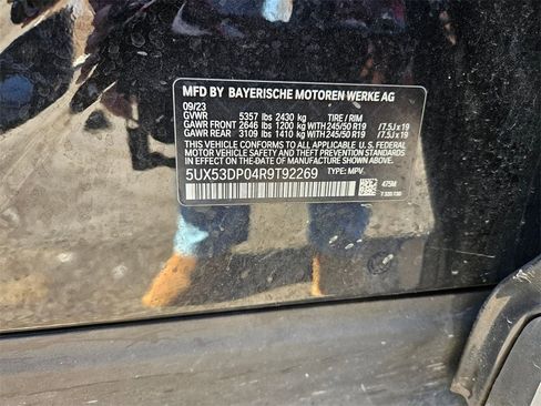 Certified 2024 BMW X3 xDrive30i w/ Premium Package image 10