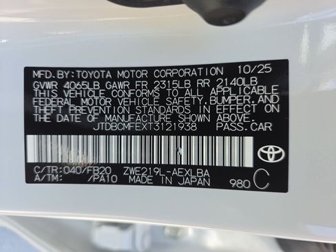 Certified 2026 Toyota Corolla LE FWD image 23