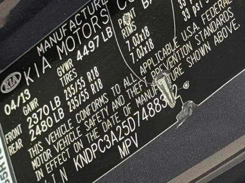 Used 2013 Kia Sportage EX w/ EX Premium Pkg image 10