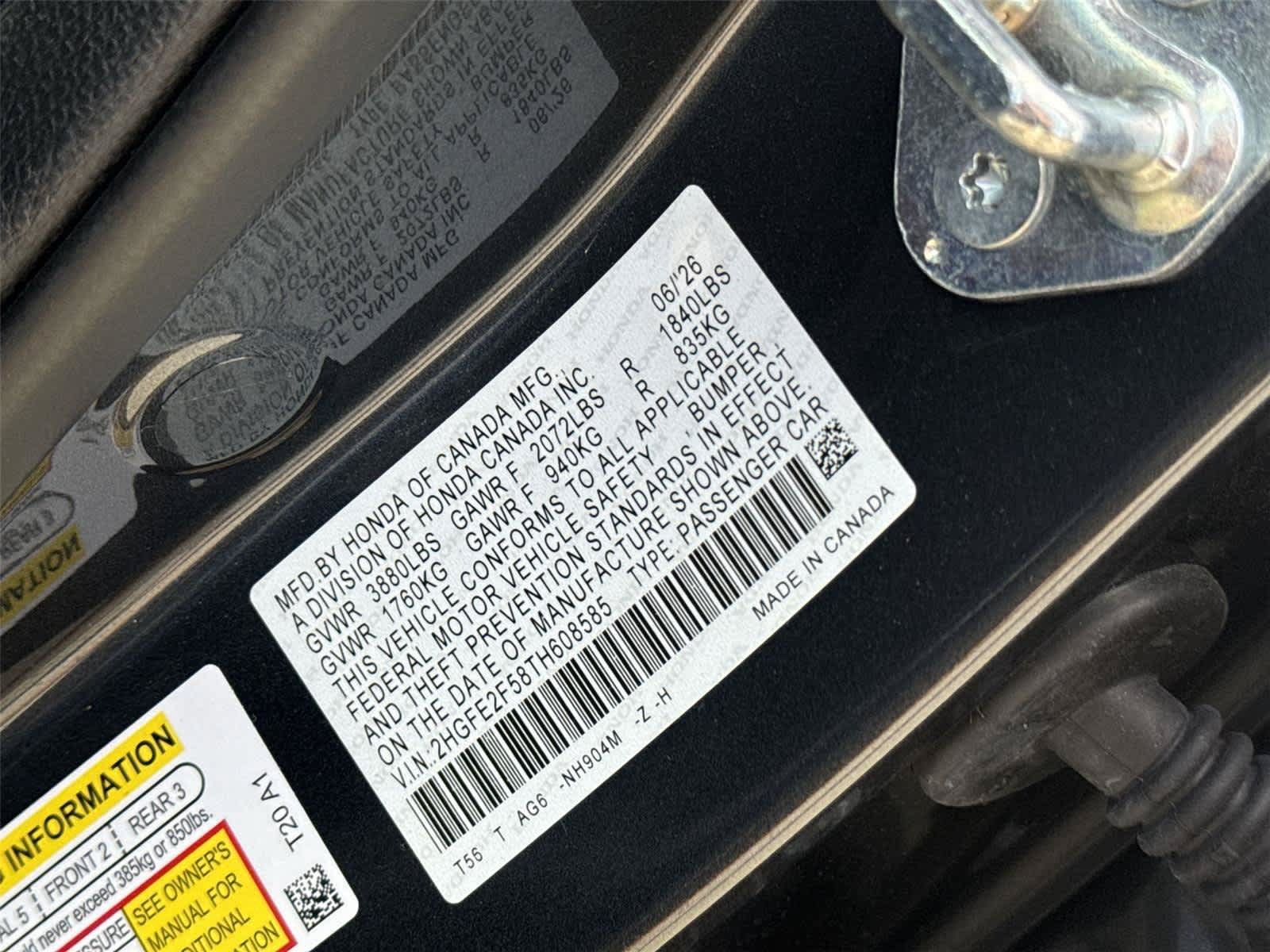 Used 2026 Honda Civic Sport image 31