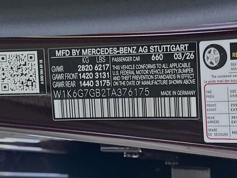 New 2026 Mercedes-Benz S 580 4MATIC Sedan image 32