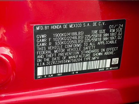 Used 2024 Honda HR-V Sport image 30