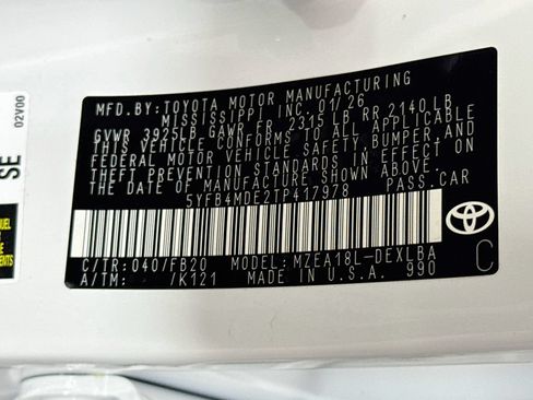Certified 2026 Toyota Corolla LE FWD image 34