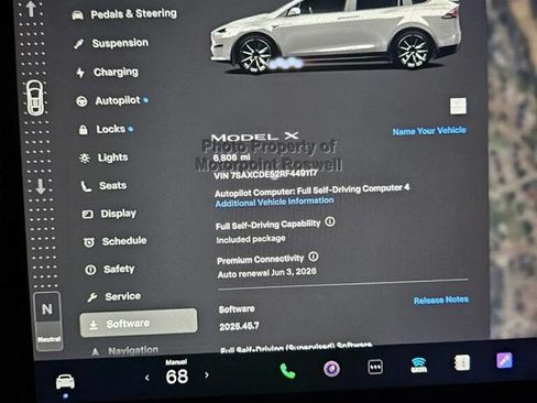 Used 2024 Tesla Model X AWD/4WD image 3