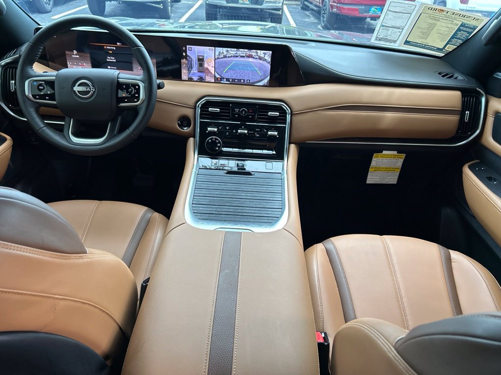 Used 2025 Nissan Armada SL w/ Captain's Chari Seat Package RWD image 11