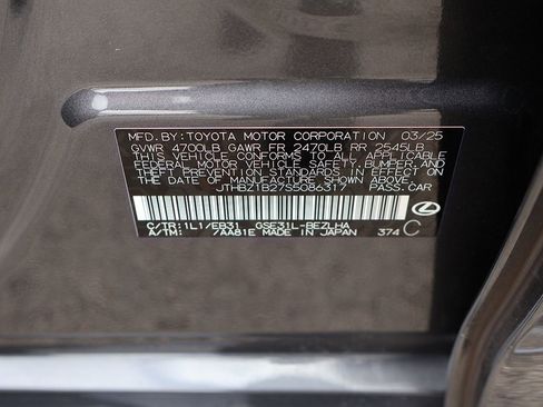 Used 2025 Lexus IS 350 F Sport w/ Accessory Package 2 image 52