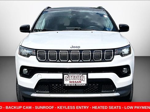 Used 2022 Jeep Compass Limited w/ Sun and Sound Group AWD/4WD image 2