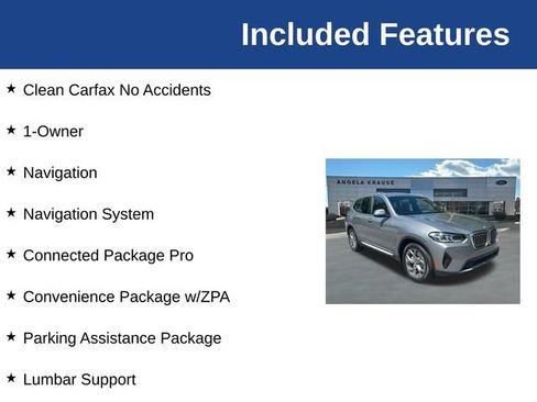 Used 2024 BMW X3 sDrive30i w/ Convenience Package w/ZPA RWD image 5