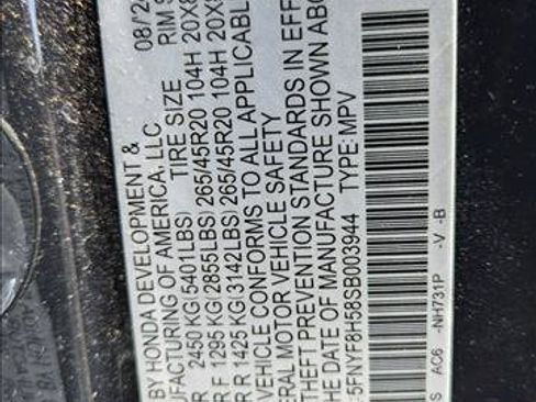 Used 2025 Honda Passport EX-L image 16