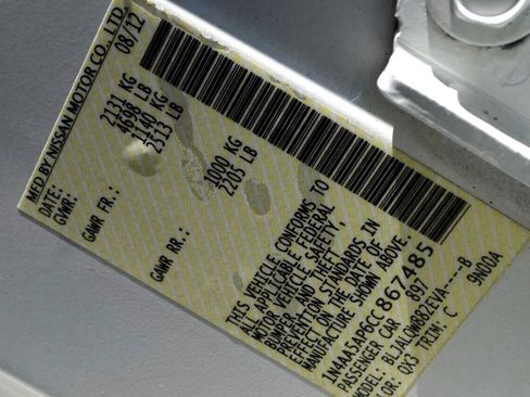 Used 2012 Nissan Maxima 3.5 S image 48