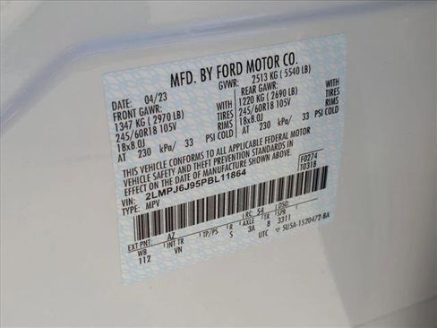 Used 2023 Lincoln Nautilus Standard image 25