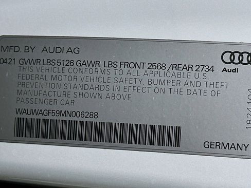 Used 2021 Audi A5 2.0T Premium Plus w/ Premium Plus image 24