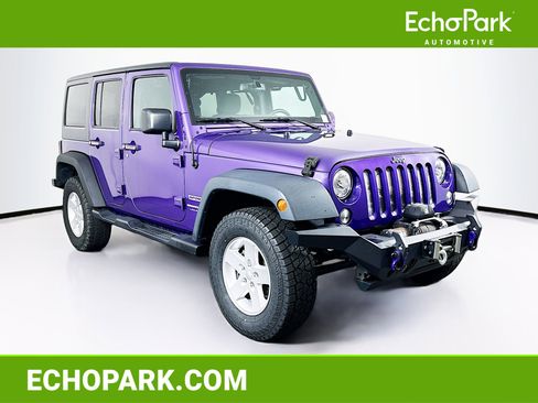 Used 2018 Jeep Wrangler Unlimited Sport S AWD/4WD image 1