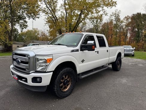 Used 2014 Ford F350 Platinum w/ Snow Plow Prep Package image 1