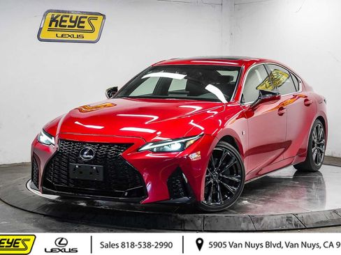 Used 2023 Lexus IS 350 F Sport w/ Accessory Package 2 RWD image 1
