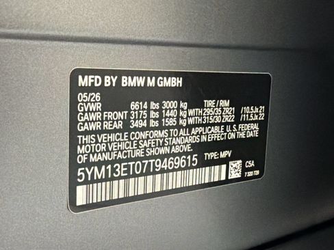 New 2026 BMW X5 M Competition AWD/4WD image 18