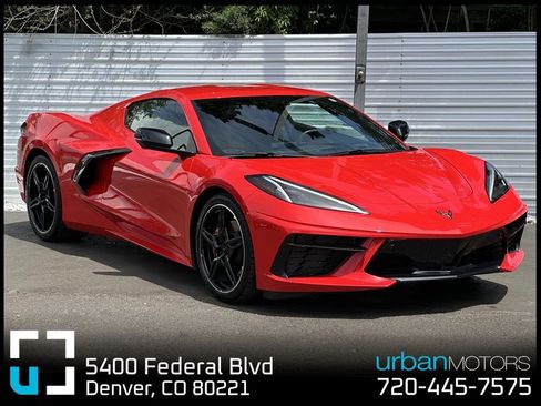 Used 2023 Chevrolet Corvette Stingray Preferred Cpe w/ Stealth Interior Trim Package RWD image 1